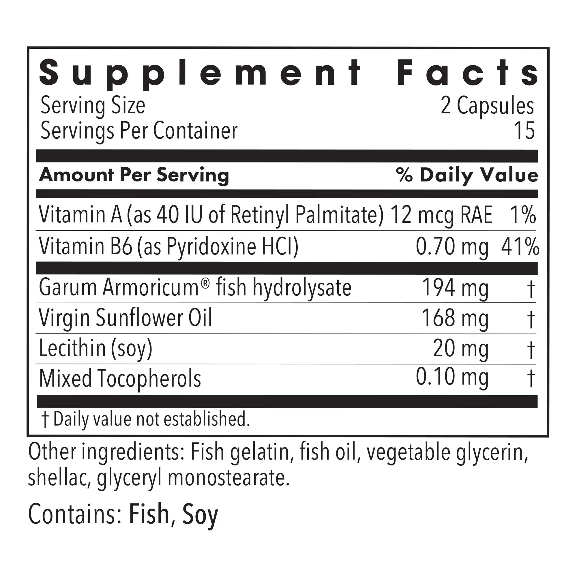 Allergy Research Group Stabilium 200 supplement bottle side view