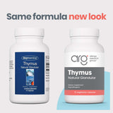 Allergy Research Group Thymus Extract 500mg Capsules side view
