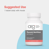 Allergy Research Group Thyroid Extract 150 mcg Iodoral Tablets with measuring spoon