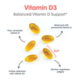 Allergy Research Group Vitamin D3 Complete Veggie Softgels ingredients list