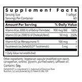 Allergy Research Group Vitamin D3 Complete Veggie Softgels side view