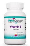 Allergy Research Group Vitamin E Succinate 400 IU capsule bottle front view