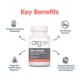 Allergy Research Group Zen Adapt Stress Support Supplement packaging