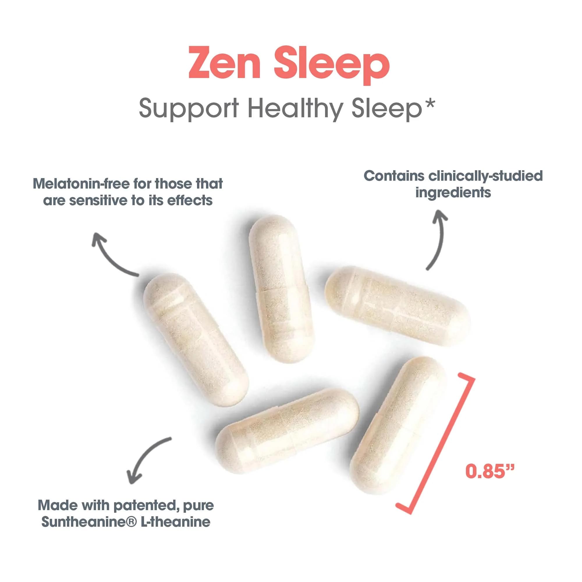 Allergy Research Group Zen Sleep 5-HTP Supplement capsule format