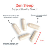 Allergy Research Group Zen Sleep 5-HTP Supplement capsule format