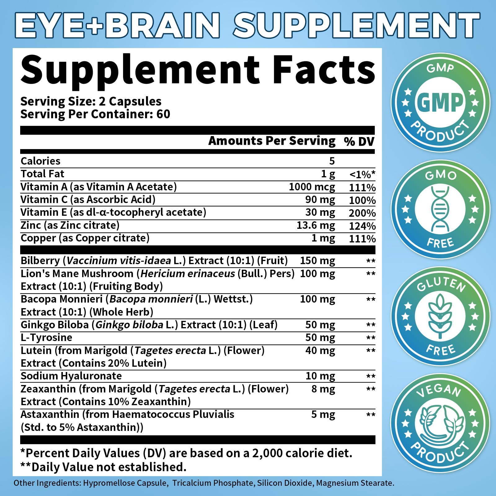 Alliwise Lutein Capsules bottle with label