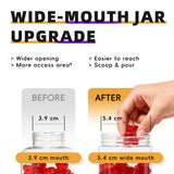 Alliwise Magnesium Glycinate Gummies with tart cherry and chamomile ingredients