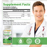 Alliwise Magnesium Glycinate Softgels bottle with 120 softgels