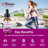 Alliwise Milk Thistle Liquid Supplement packaging
