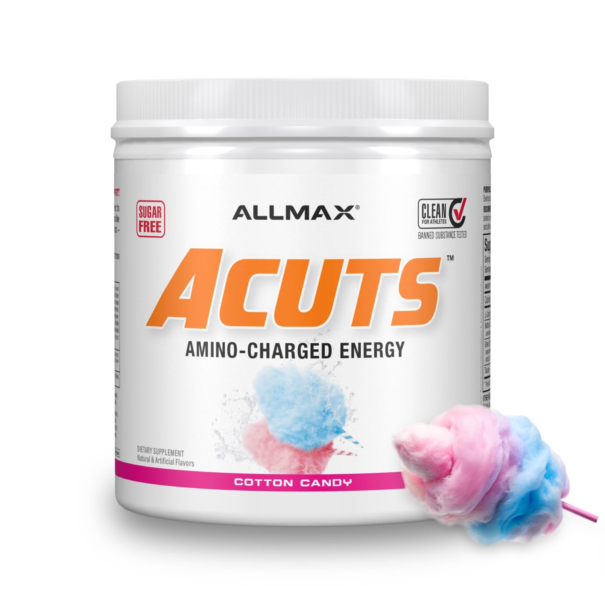 ALLMAX Amino Energy Powder 272g front view with packaging