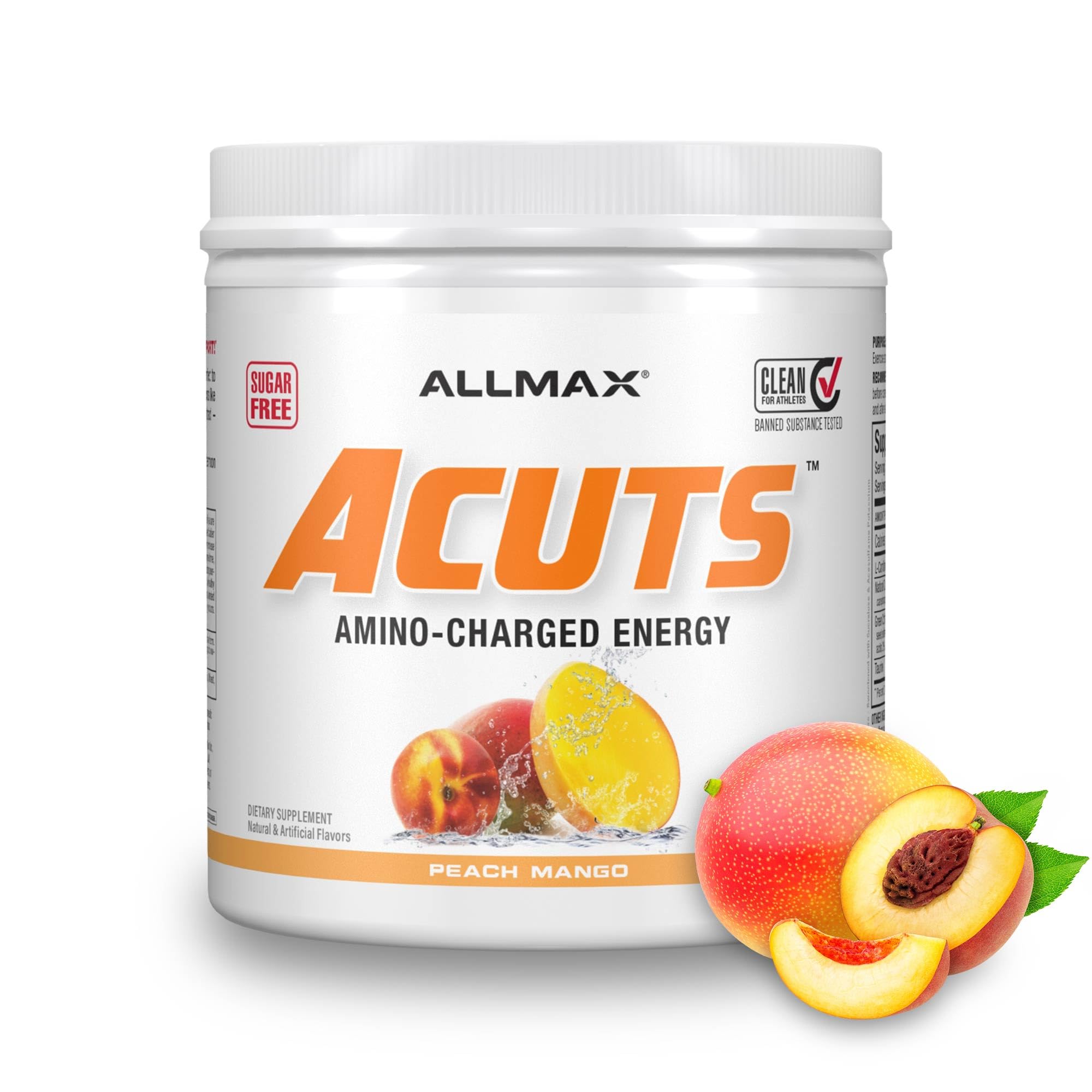 ALLMAX Amino Energy Powder 272g front view with packaging