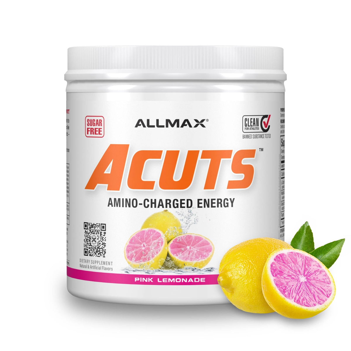 ALLMAX Amino Energy Powder front view 272g packaging