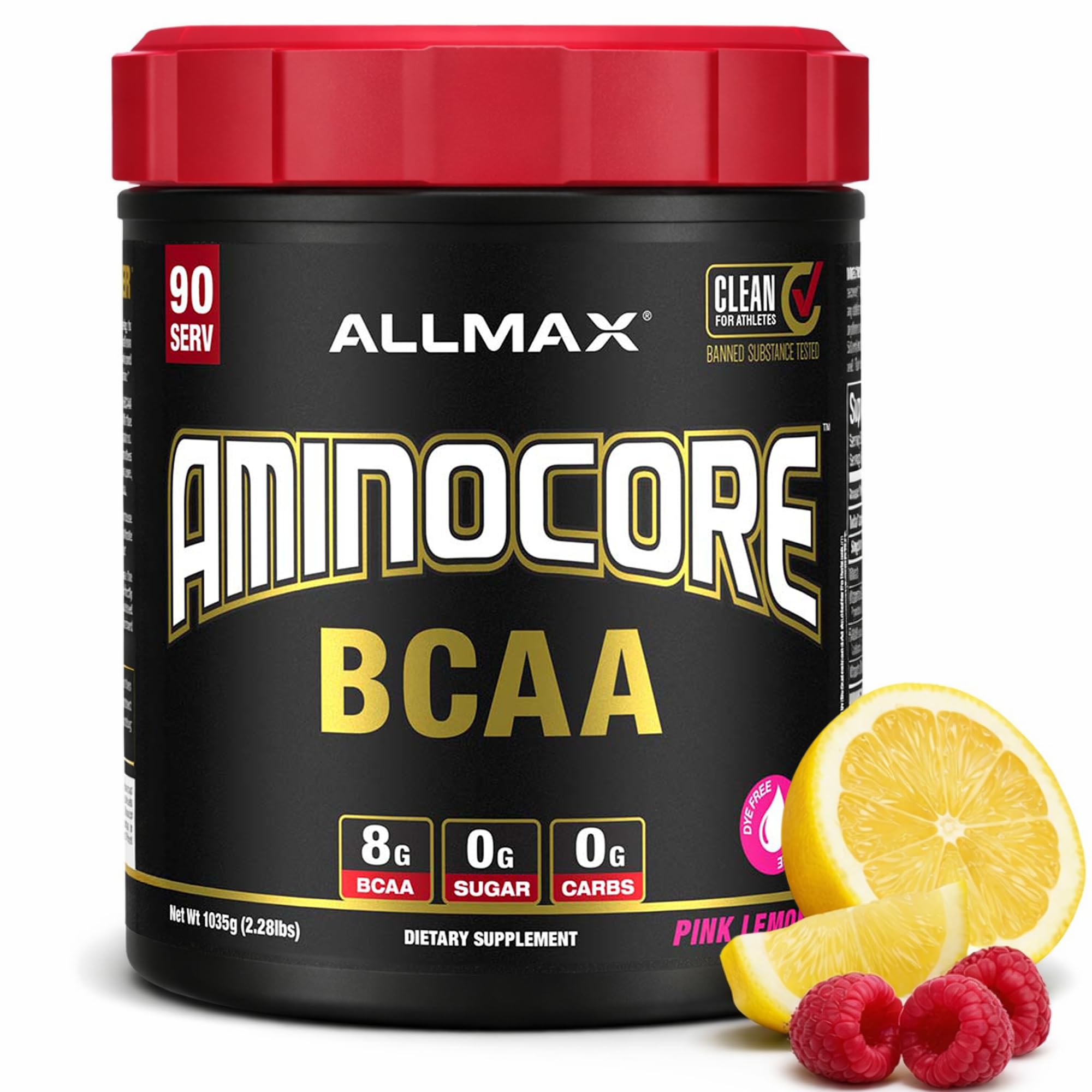 ALLMAX Aminocore BCAA 9:6:5 1134g front view