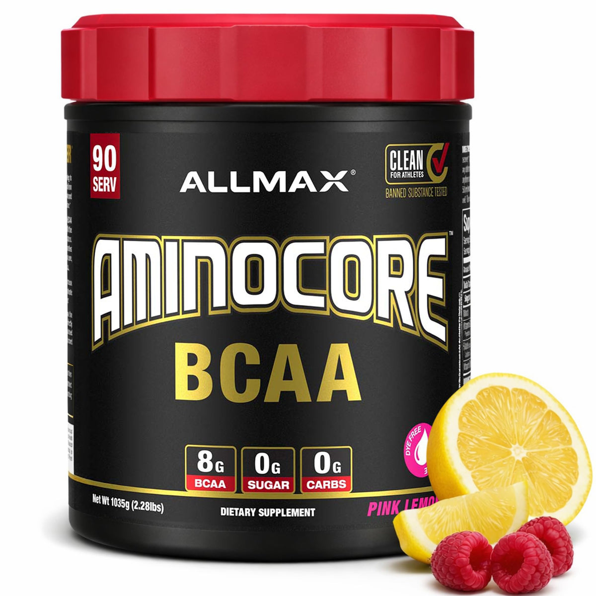 ALLMAX Aminocore BCAA 9:6:5 1134g front view