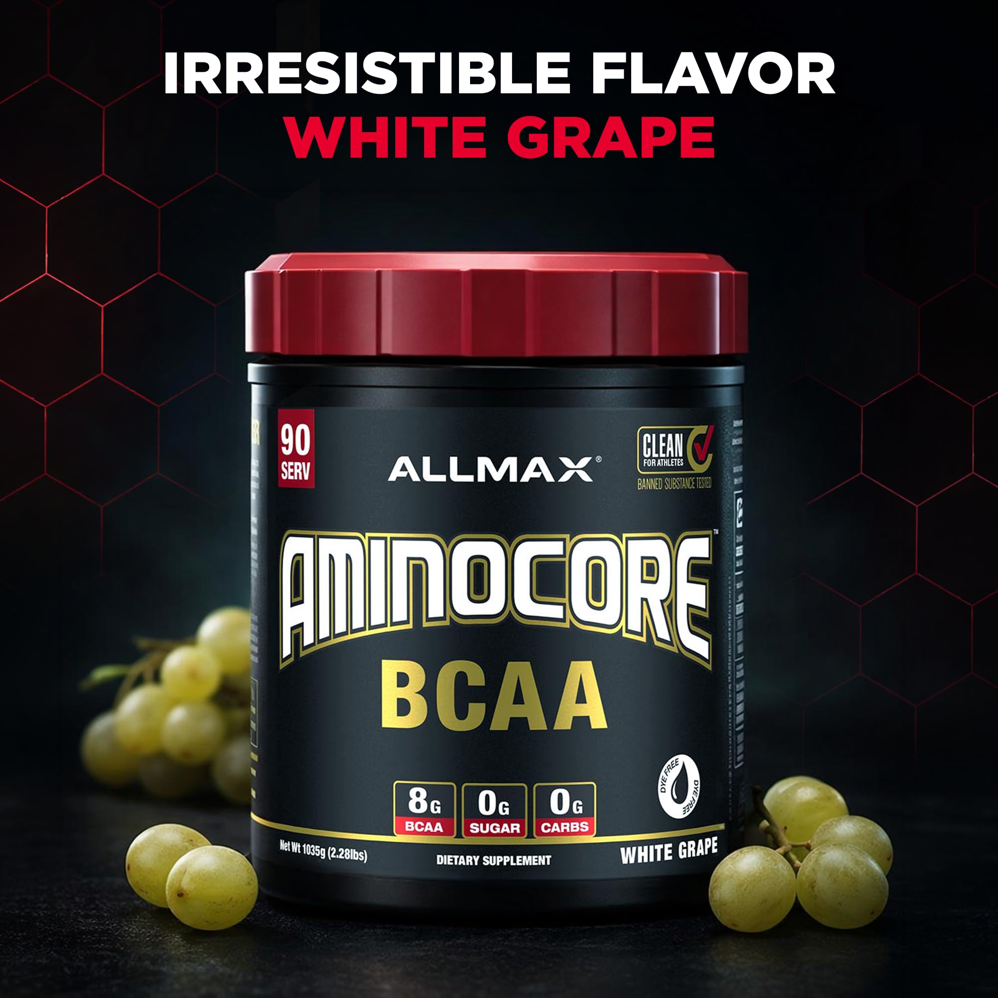 ALLMAX Aminocore BCAA 9:6:5 1134g serving scoop