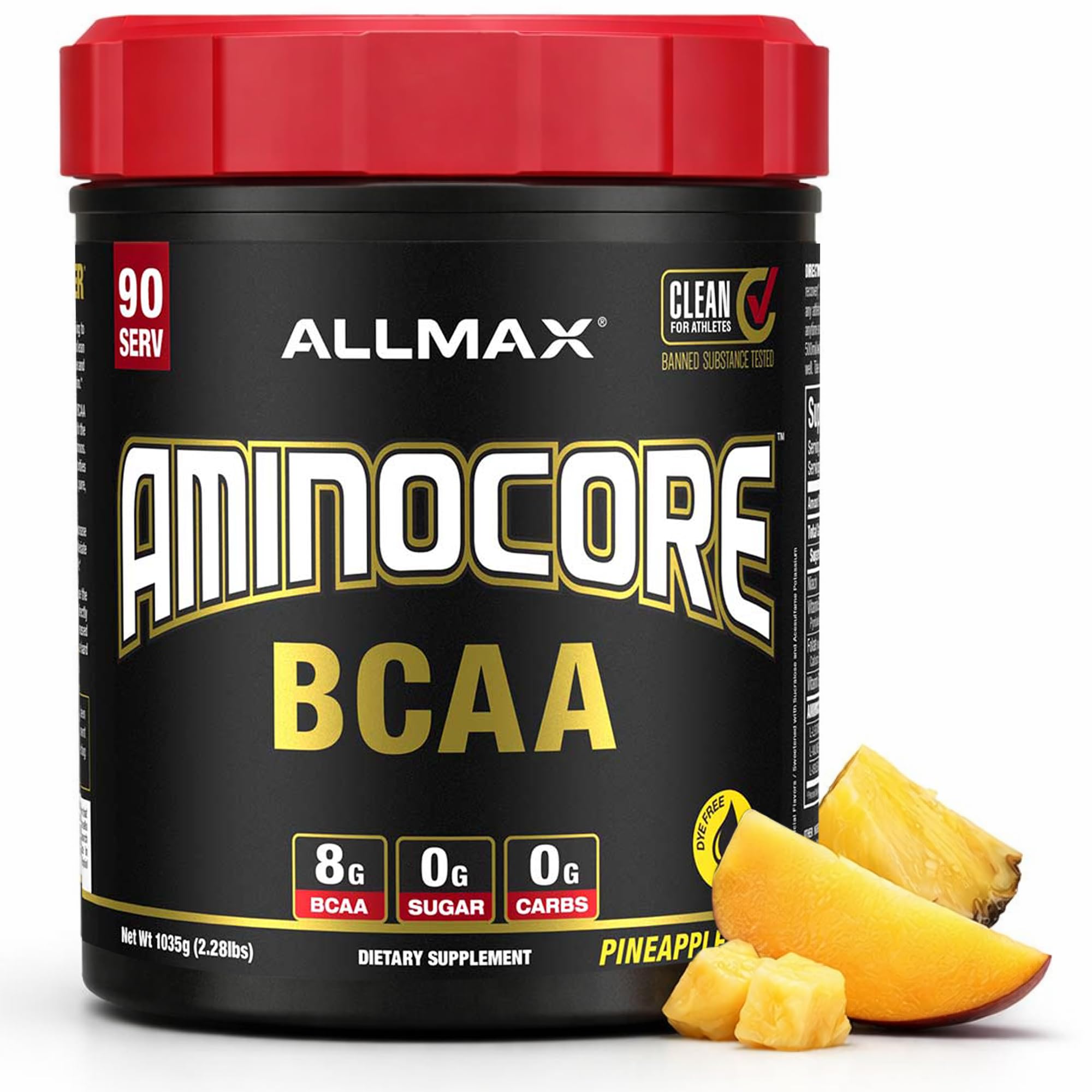 ALLMAX Aminocore BCAA 9:6:5 Formula front view