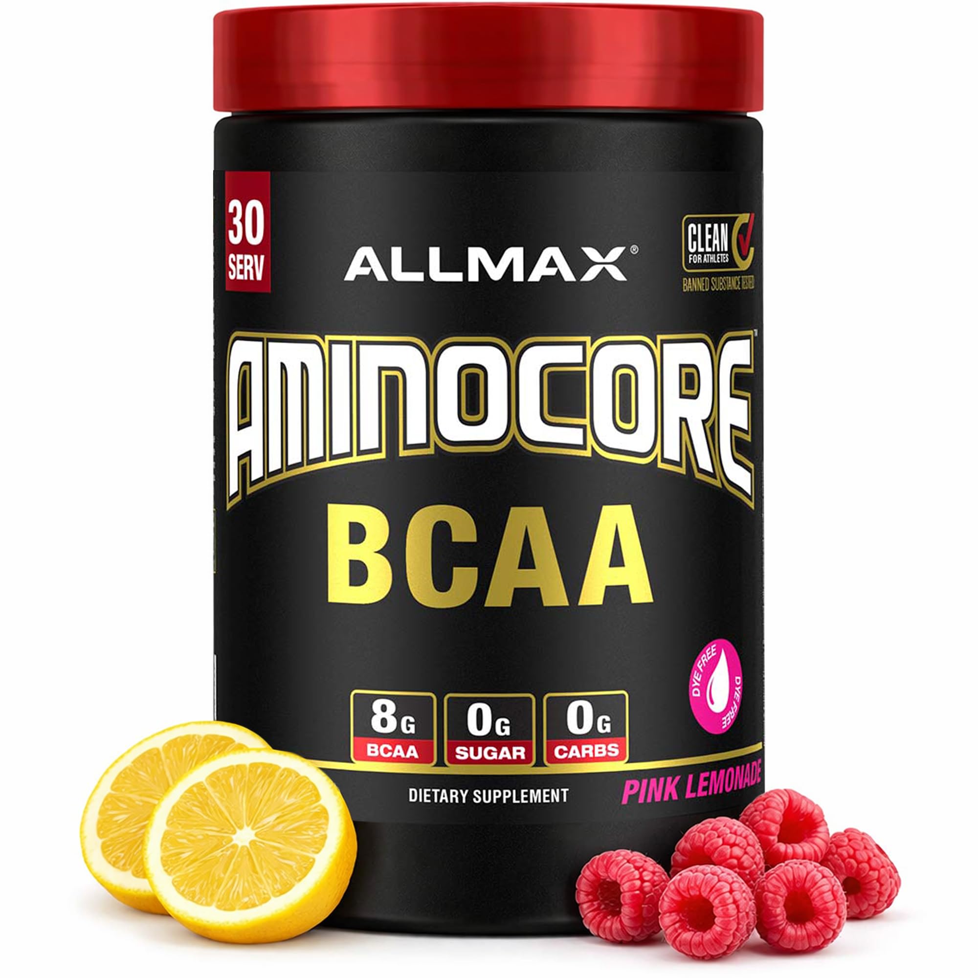 ALLMAX Aminocore BCAA 9:6:5 Powder front view