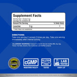 ALLMAX BCAA Amino Acids 454g side view