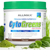ALLMAX CytoGreens Premium Super Greens Powder 490g front view