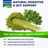 ALLMAX CytoGreens Superfood Powder mixed in a smoothie
