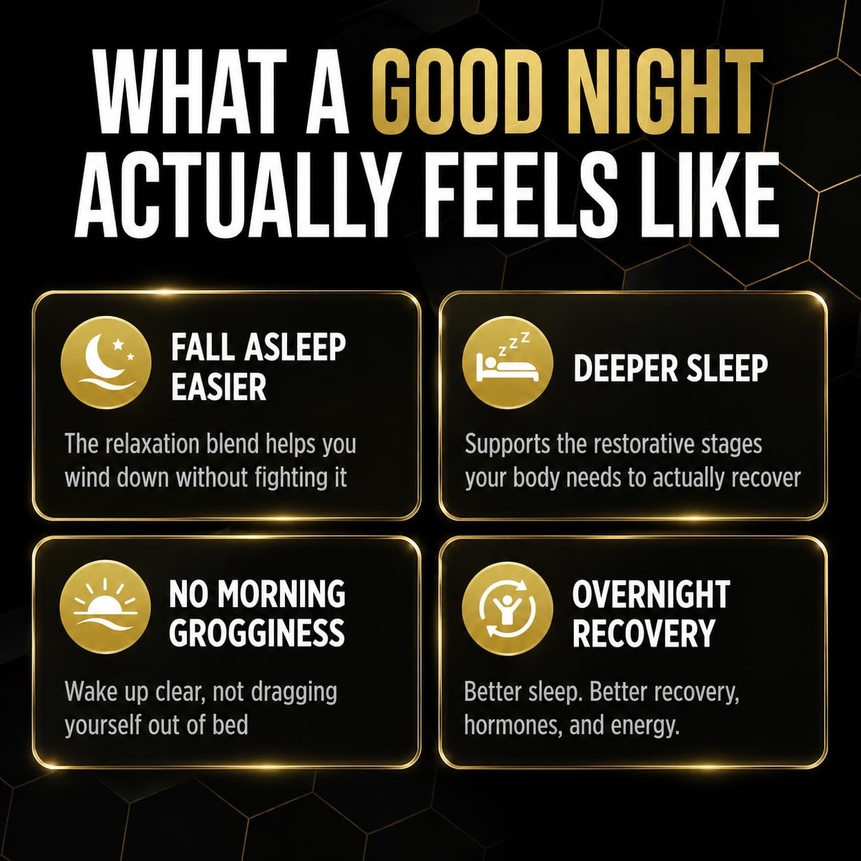 ALLMAX Lights Out Sleep Supplement ingredients list