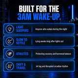 ALLMAX Melatonin 8HR Capsules with a measuring spoon