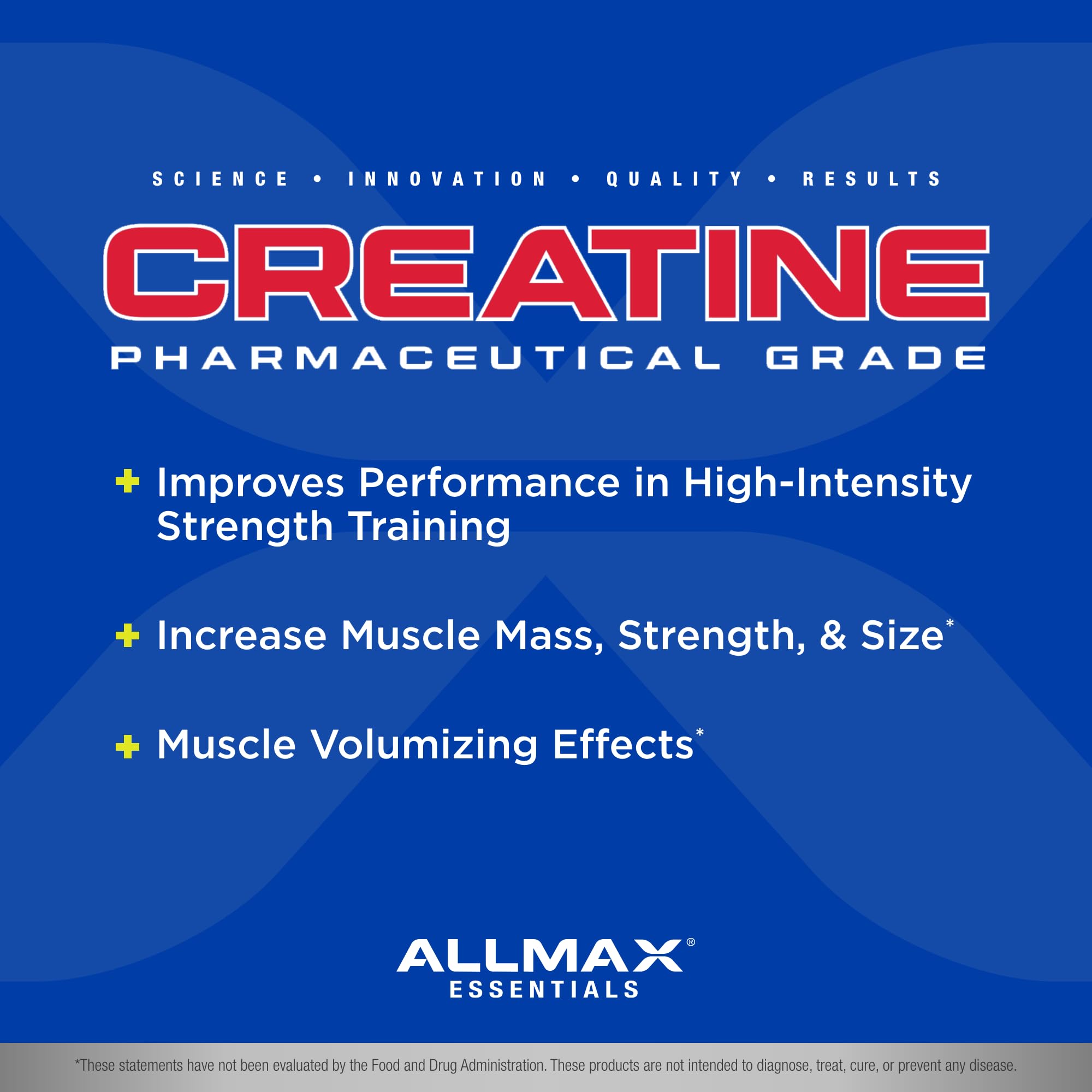 ALLMAX Micronized Creatine Monohydrate 1000g scoop and powder