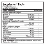 ALLMAX Multi-Enzymes capsules on a wooden table