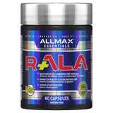 ALLMAX R+ALA Alpha Lipoic Acid supplement bottle front view