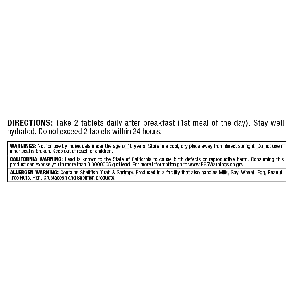 ALLMAX VITAFORM Complete Daily Multivitamin for Men ingredients list