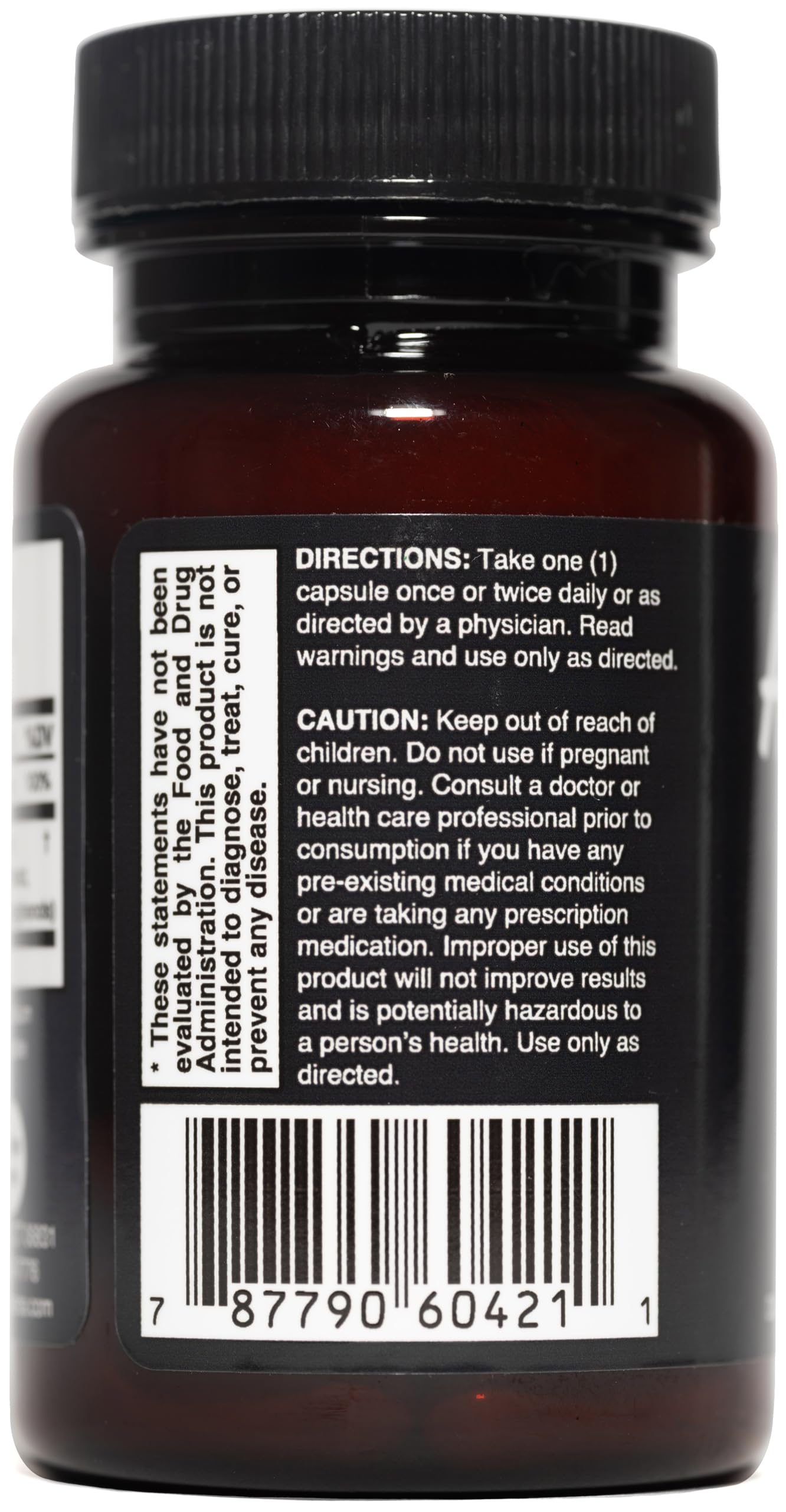 Allogard supplement bottle with label showing natural ingredients