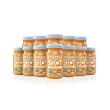 ALLWELLO Turmeric Wellness Shot front view in glass bottle