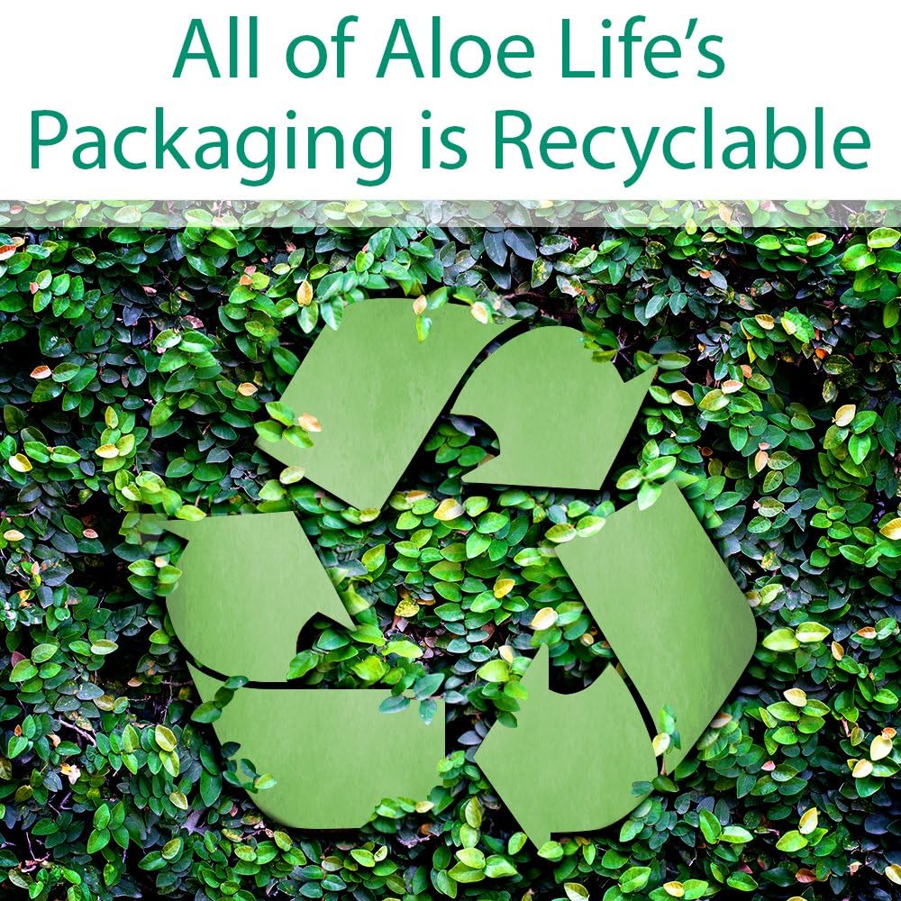 Aloe Life Whole Leaf Aloe Vera Juice Concentrate in a glass