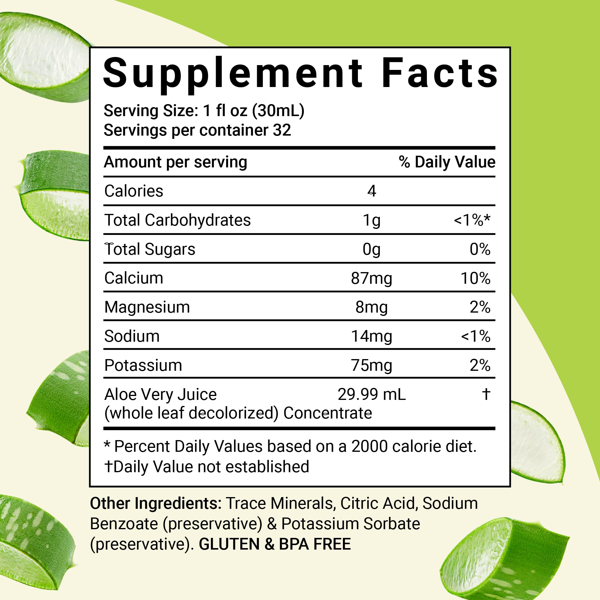 Aloe Life Whole Leaf Aloe Vera Juice Concentrate packaging