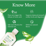 AloeCure Organic Aloe Vera Juice 1179g on kitchen counter