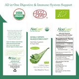 AloeCure Organic Aloe Vera Juice nutritional information