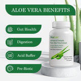 AloeCure Organic Aloe Vera Supplement packaging side view