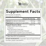 ALOEPATH Aloe Vera Capsules 200:1 Extract capsules on a table