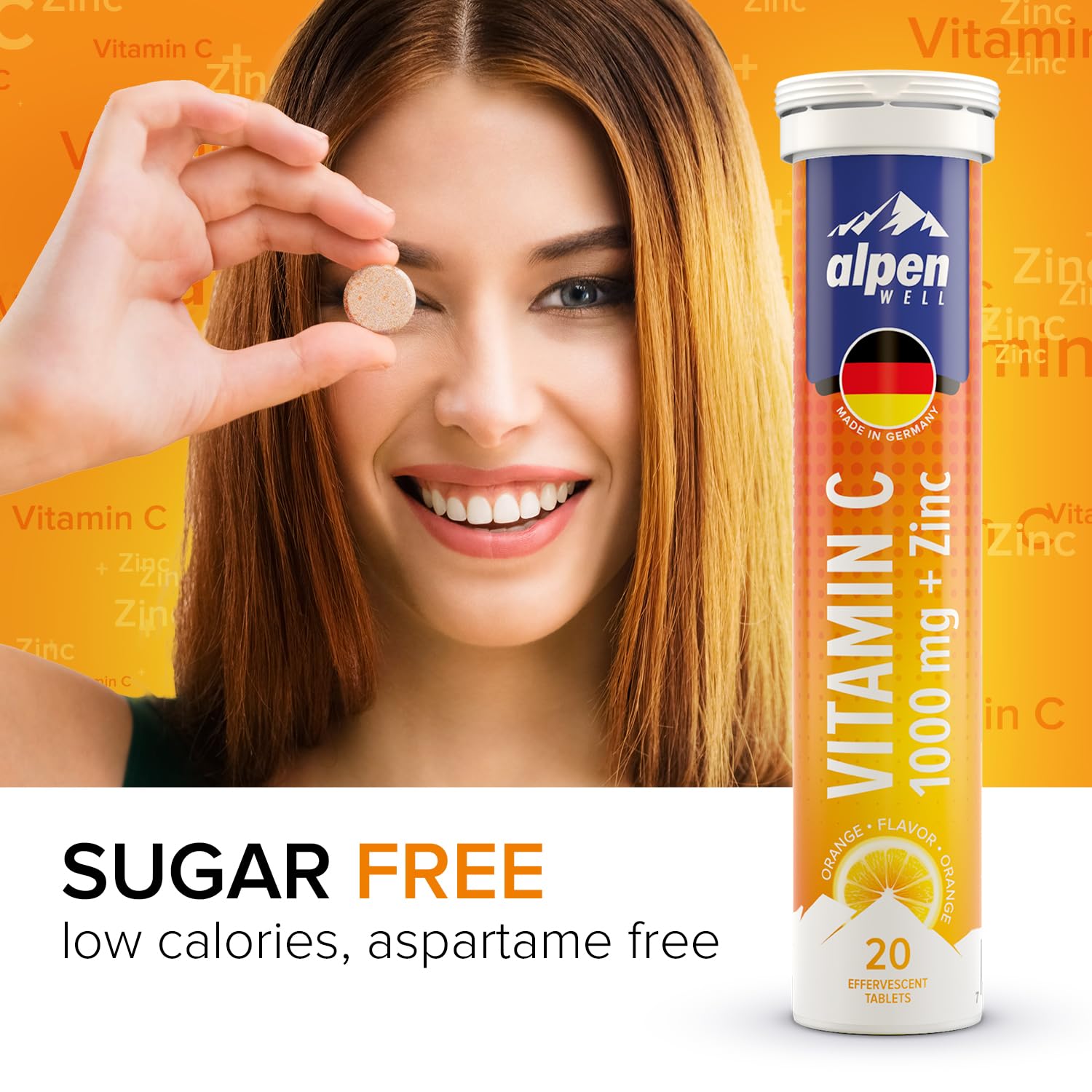 AlpenWell Vitamin C 1000mg ingredients list