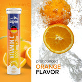 AlpenWell Vitamin C 1000mg tablet dissolving in water