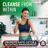 Alpha Flow Chlorophyll Liquid Drops packaging side view