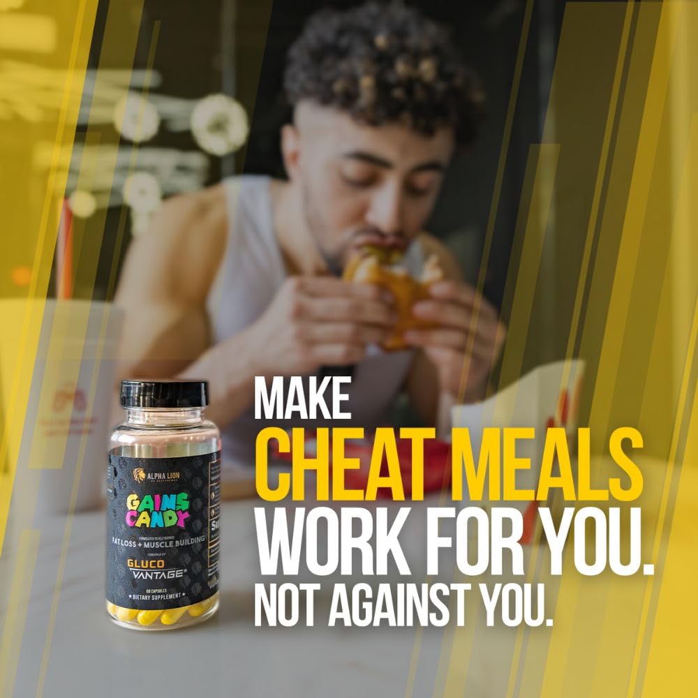 ALPHA LION GlucoVantage Fat Burner 50g ingredients list