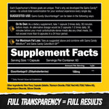 ALPHA LION GlucoVantage Fat Burner 50g side view