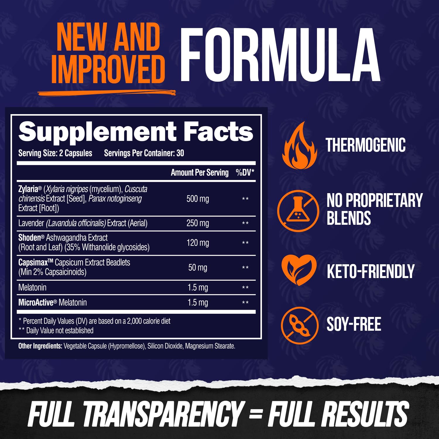 ALPHA LION Night Burn supplement in a lifestyle setting