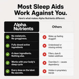 Alpha Nutrients Sleep Powder ingredients close-up