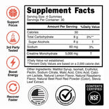 Alpha Nutrition Power Creatine Gummies with workout gear