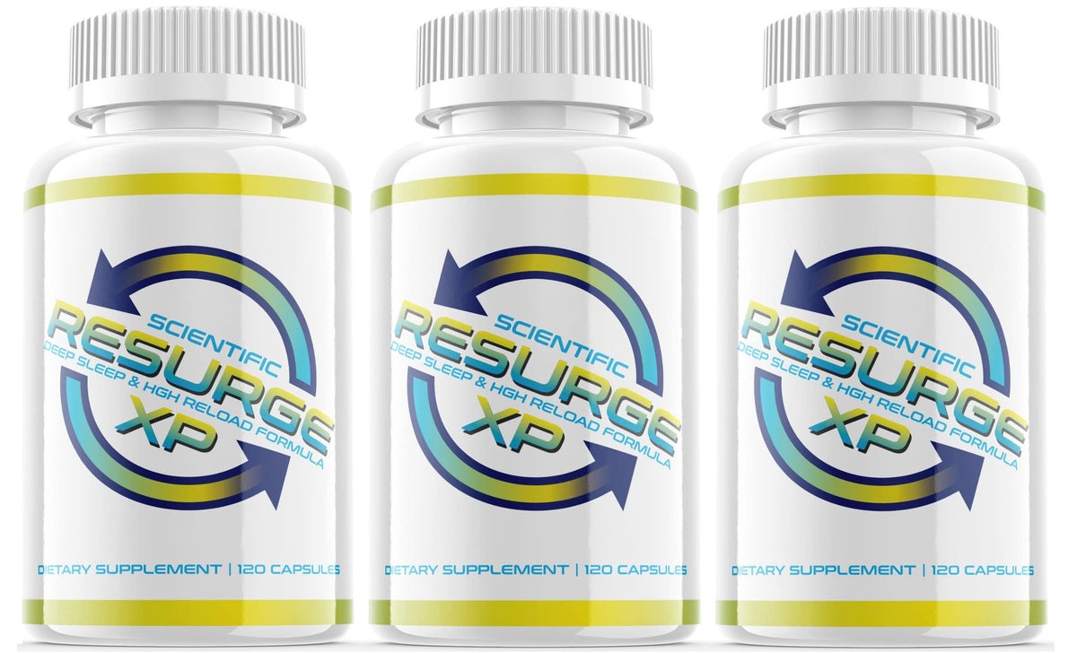 Alpha Pure Resurge XP Deep Formula 120 capsules front view