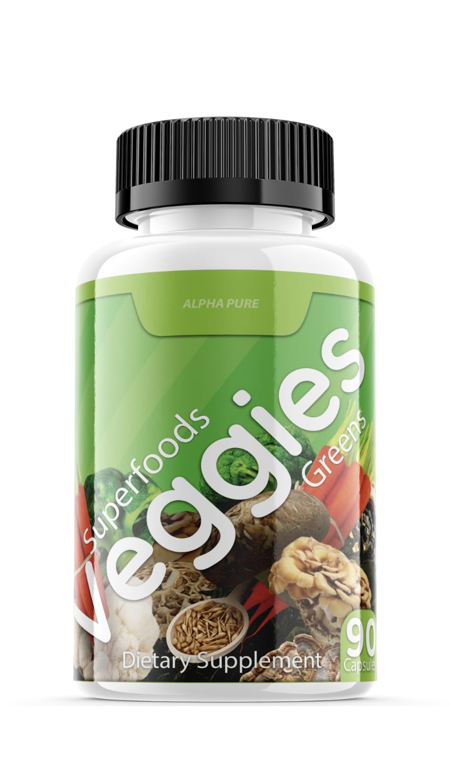 Alpha Pure Super Fruits & Super Veggies supplement packaging