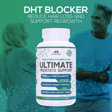 ALPHA RISE Saw Palmetto Supplement on a wooden table