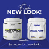 Alpha Supps Creatine Monohydrate 300g back view